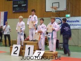 Philipp bei der Siegerehrung